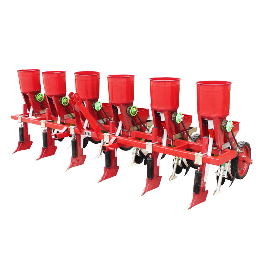 6 rows soybean corn seeder
